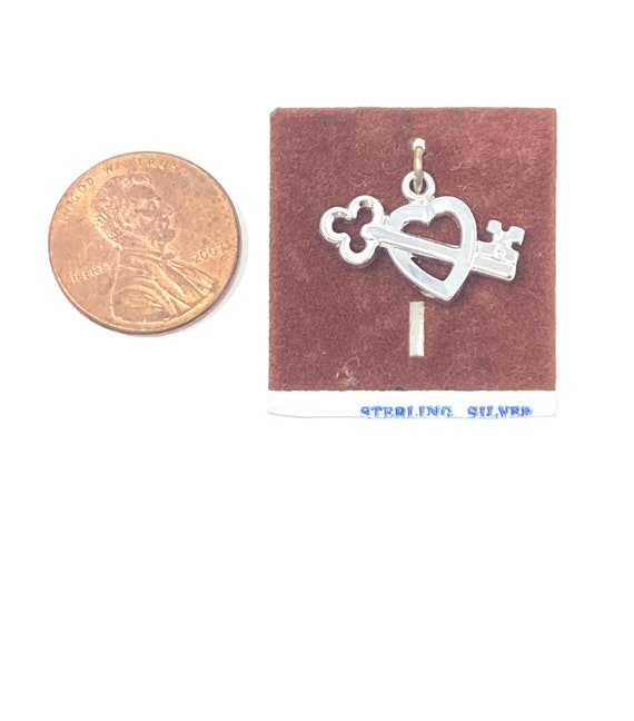 Vintage sterling silver 3D rotary telephone charm… - image 3