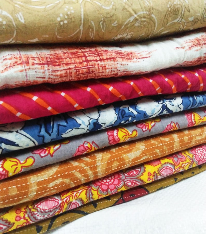 8 Prints 9x6 Cotton Fabric Scrap Designs swatches Etsy