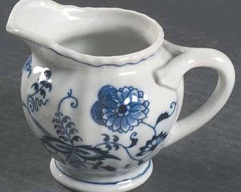 Vintage Blue Danube Blue Onion Creamer