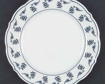 Vintage Blue Danube Blue Onion Rim Accent Plate