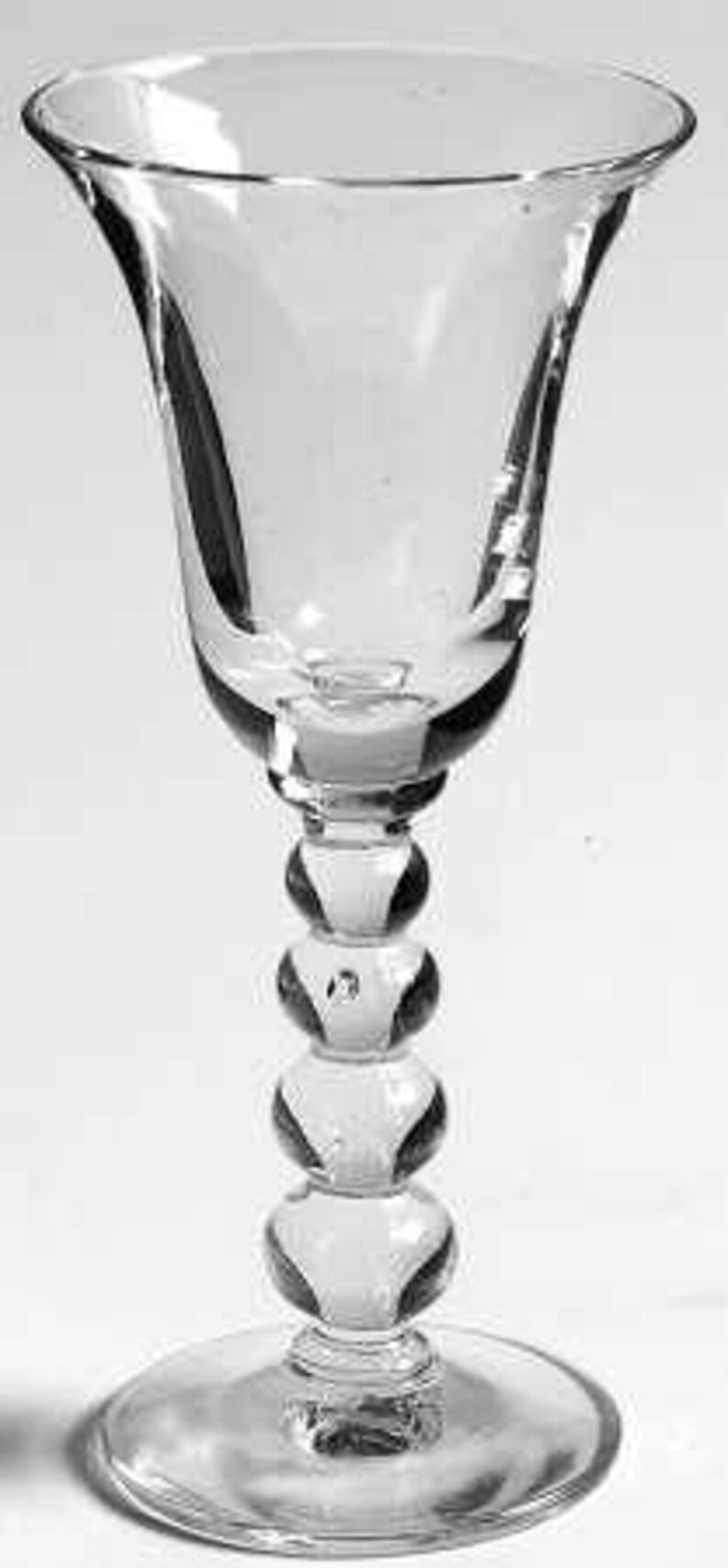 Candlewick Clear by Imperial Glass Cordial Glass Etsy