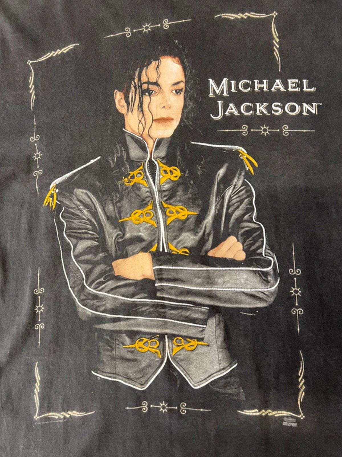 Vintage Michael Jackson Dangerous Tour T-shirt Hanes Ultraweight