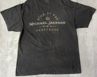 ヴィンテージ マイケル・ジャクソン デンジャラスツアー Tシャツ