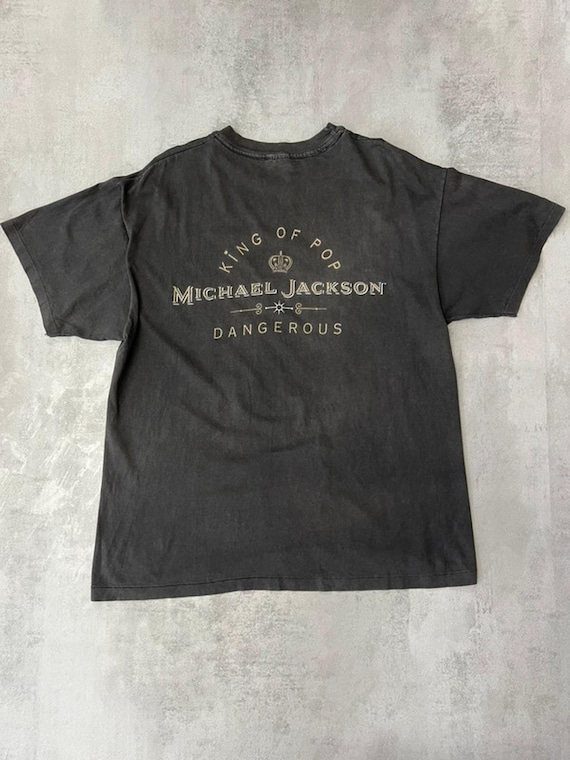 Vintage Michael Jackson Dangerous Tour T-shirt Hanes Ultraweight