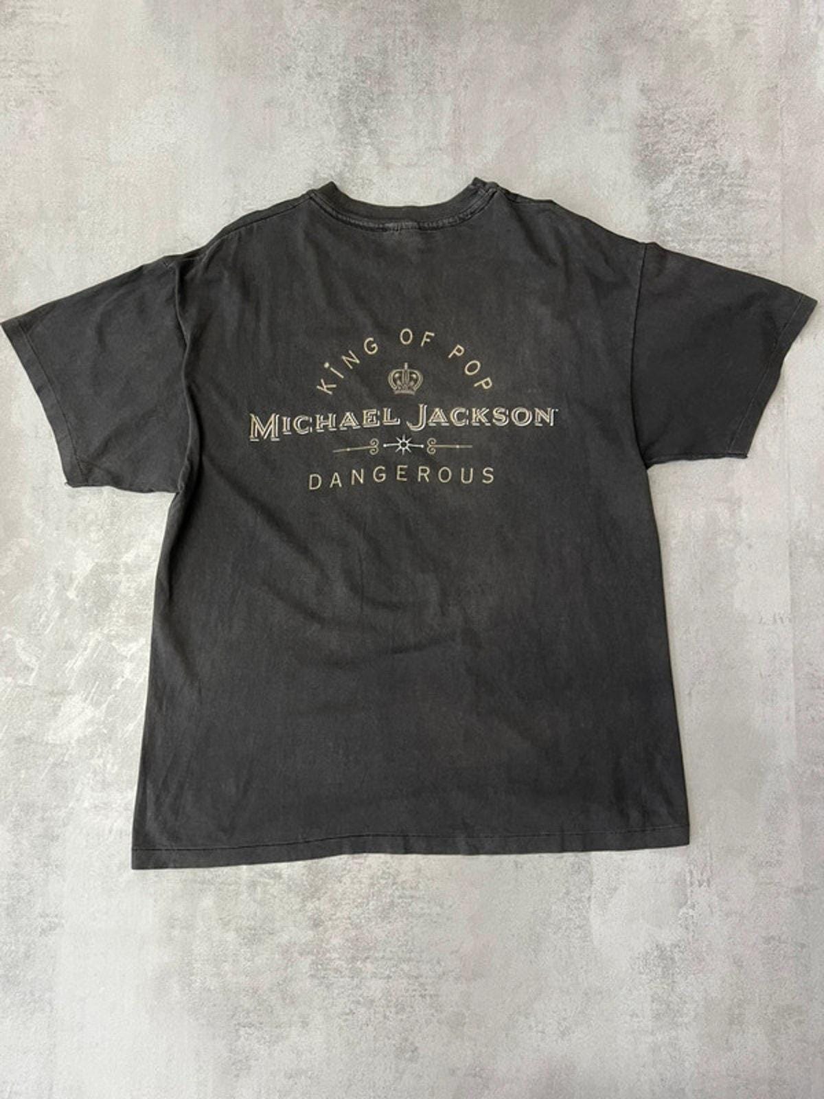 Vintage Michael Jackson Dangerous Tour T-shirt Hanes Ultraweight