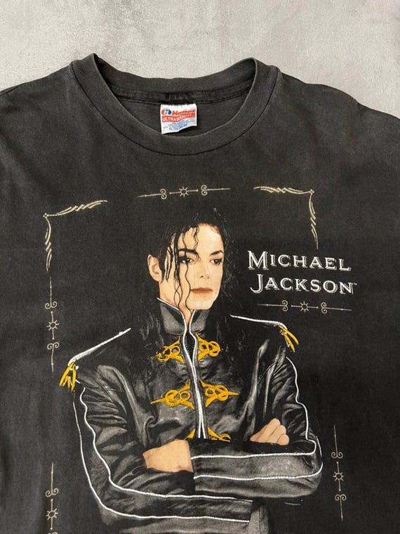 Vintage Michael Jackson Dangerous Tour T-shirt Hanes Ultraweight