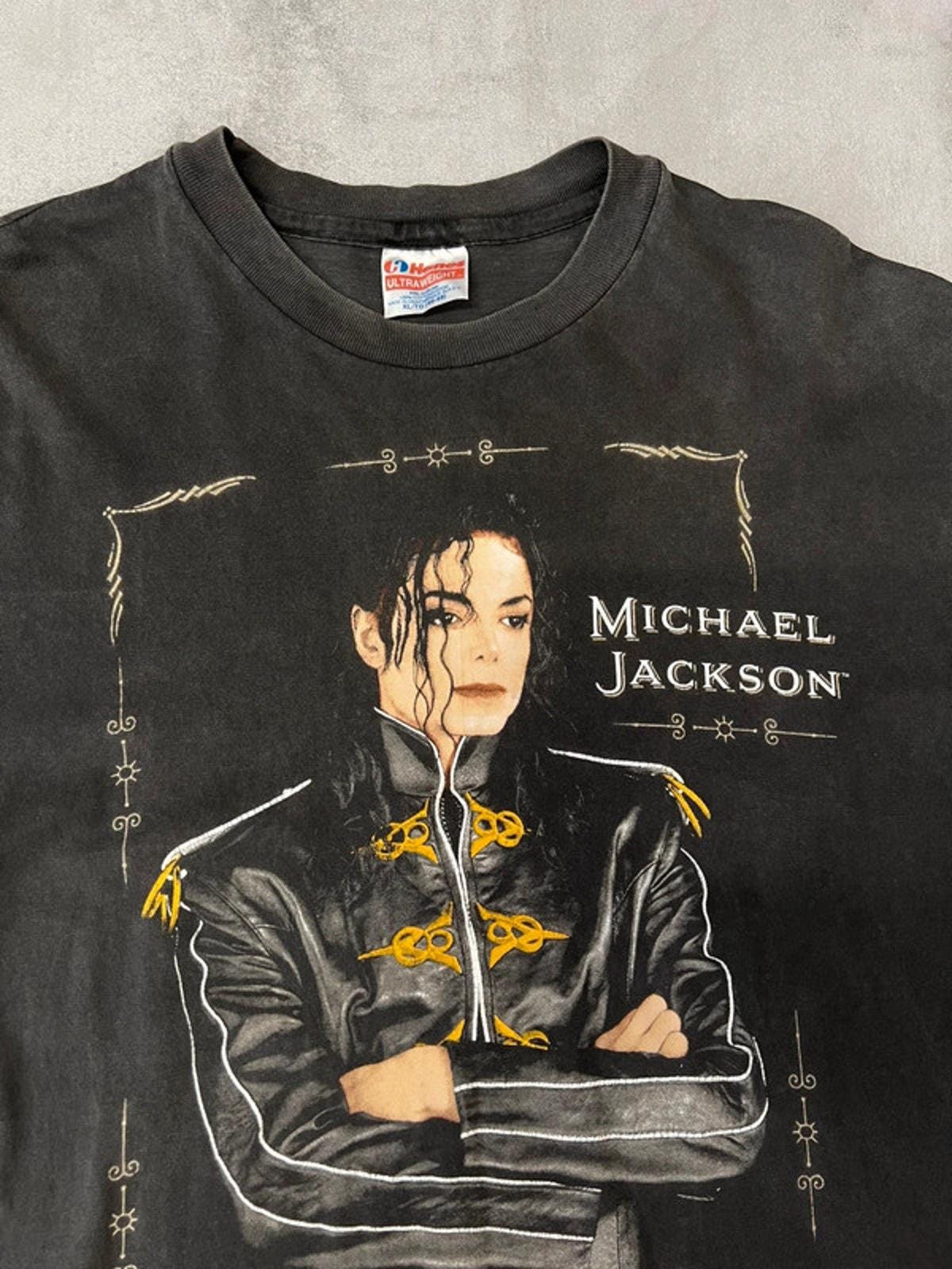 Vintage Michael Jackson Dangerous Tour T-shirt Hanes Ultraweight