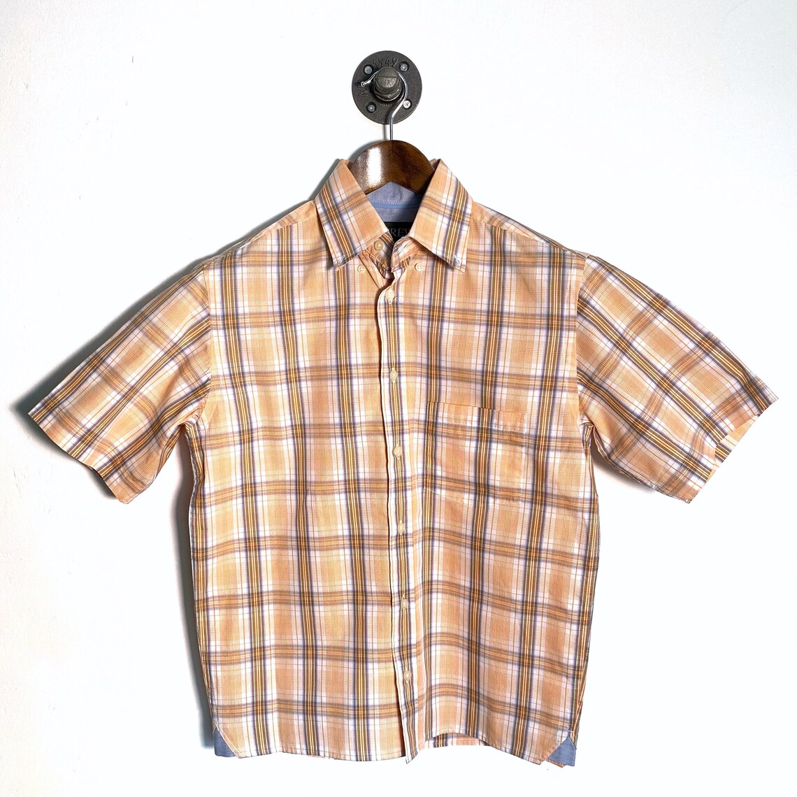 Vintage 90s Shirt J Crew Pastel Golf Shirt Button Down Short | Etsy