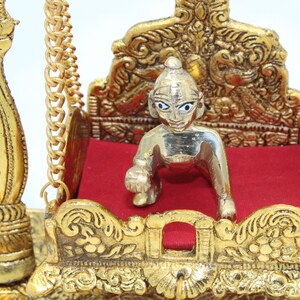Jhula (Swing) for Bal Krishna | Laddu Gopal Jhula | Hindu Religious Puja Accessories Jhula (Swing) for Bal Krishna | Laddu Gopal Jhula | Hindu Religious Puja Accessories
