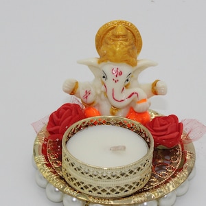 Ganesha candle Holder, Diwali return festive gift, return gift, baby shower, wedding Birthday return gift, diya, Diwali decorations,