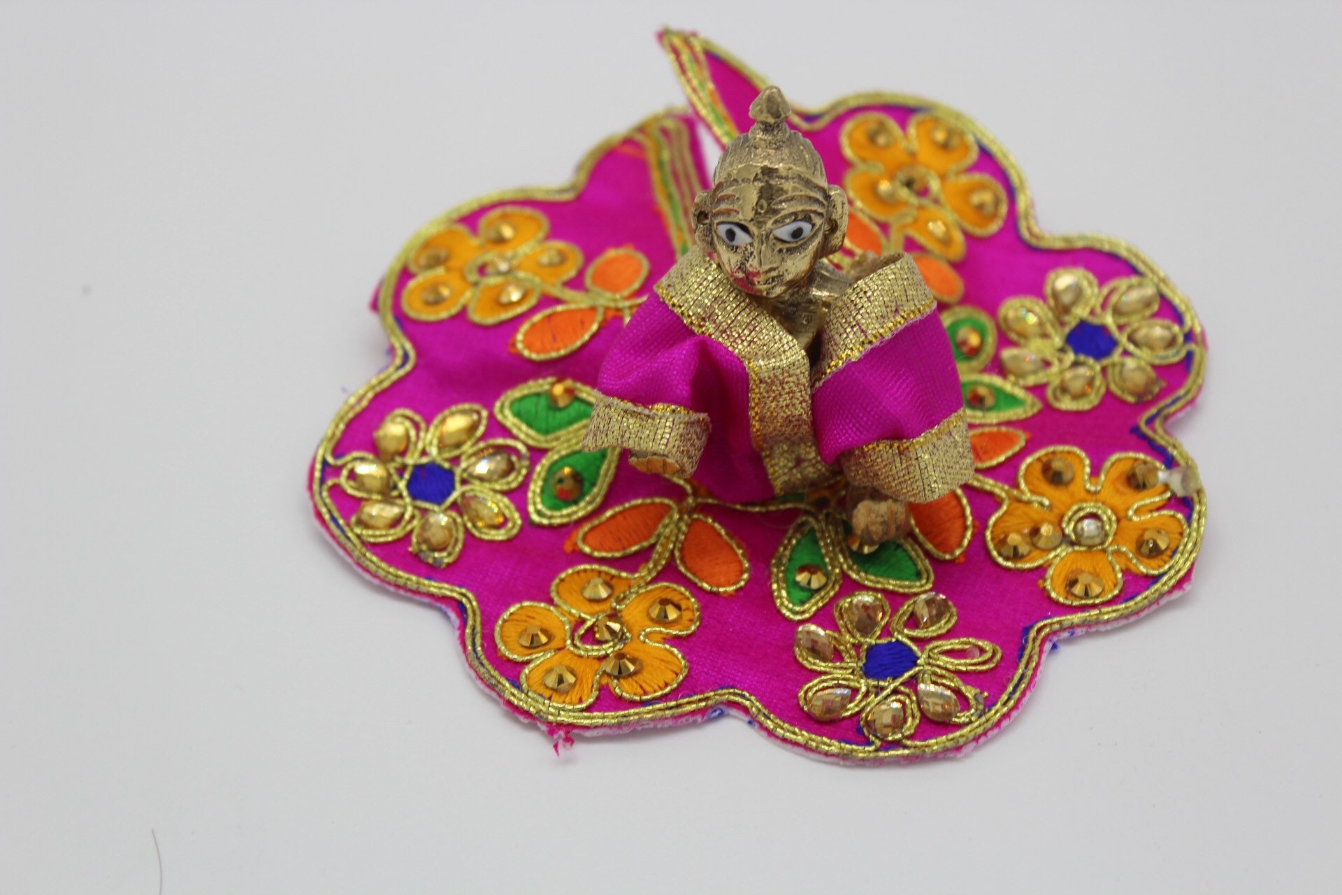 Baby Krishna Dress, Beautiful Hand Made Clothes/Laddoo Gopal Dress /Bal Poshak/ Vaga/Multicolor Dress/ Janmashtami