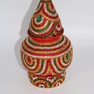 Artificial Nariyal, Mangal Kalash set, wedding nariyal kalasPuja Kalash,  house warming Kalash, Gujarati wedding items, baby shower, nariyal