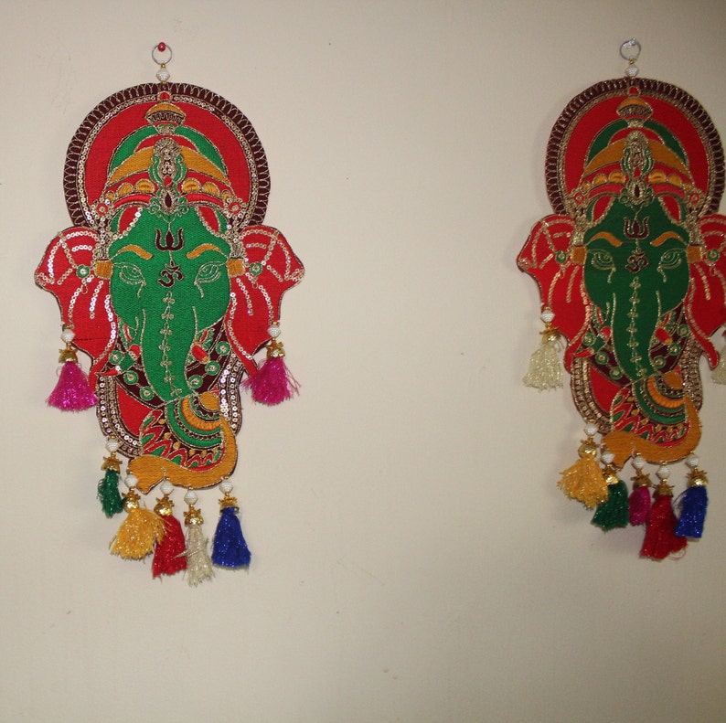 Ganesha wall hanging/door hanging/ganesha Etsy
