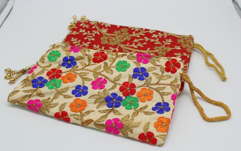 Arihant Creations Indian Clutch Purse Gift Bag Diwali Etsy