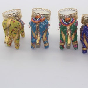 Elephant Candle Holder, Diwali Decoration, Indian Pakistani Wedding Favor, Mehndi Favor, Navrathri Decor, Diwali Diya, Diwali Gift