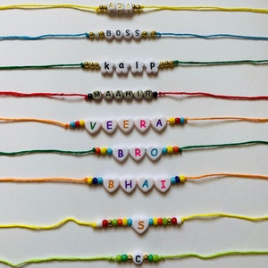 Personalized name Rakhi for Rakshabandhan, name rakhi, rakhi for kids, brother rakhi, rakhi for bhaiya ,rakhi,Rakhi ,Custom Name Rakhi