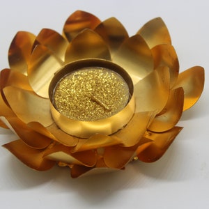 Lotus Finish Diya Indian Craft Diya For Puja Pooja Gift Diwali Home Decorations Mandir Temple Indian Traditional Deepawali Return Gifts Puja