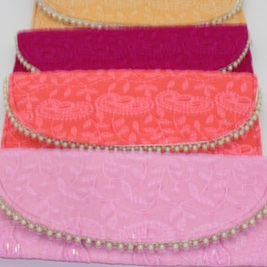Indian clutch purse, Gift Bag, Diwali gift, Return Gift Packing, Marriage gift, Baby-shower gifts, gold return gifts, ladies purse