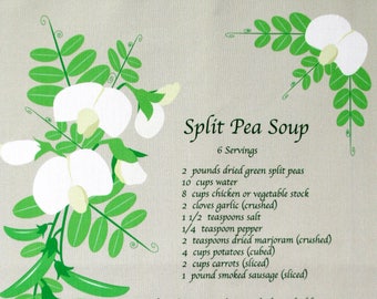 Split Pea Soup Tea Towel