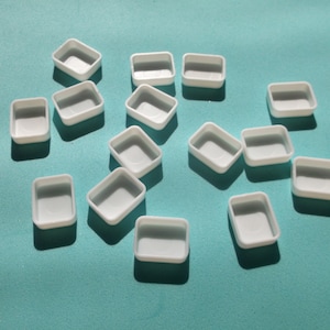 Set of 15 Empty 1ml Quarter Pans for Watercolor Travel Palettes