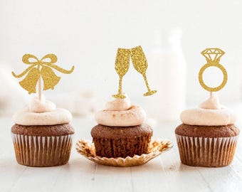 Hen Party Cupcake Toppers | Hen Do Cake Topper | Hen Do Cake Decoration