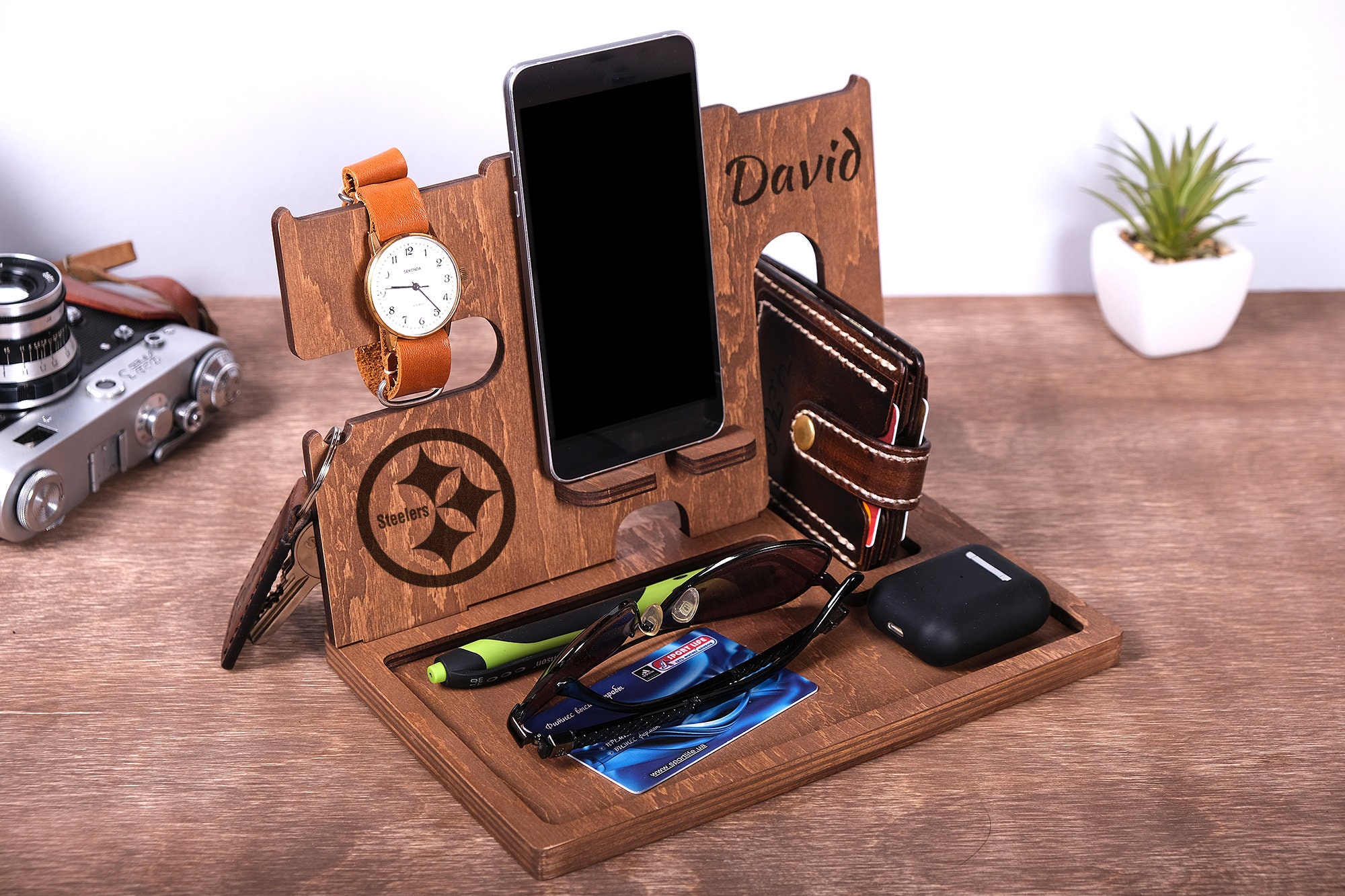 Chicago Bears Gift for Man Personalized Gift for Football Fans