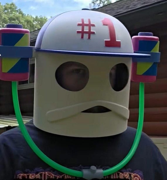 Smitty Werbenjagermanjensen Spongebob Inspired Drinking Helmet - Etsy
