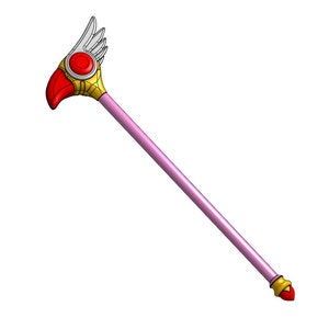 CARDCAPTOR SAKURA sealing wand prop KIT