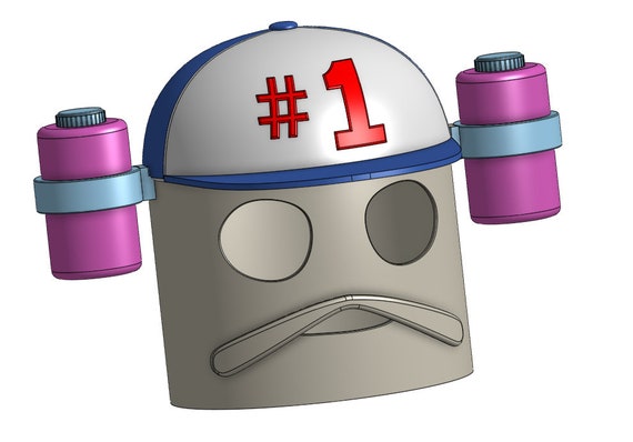 Smitty Werbenjagermanjensen Spongebob inspired drinking helmet