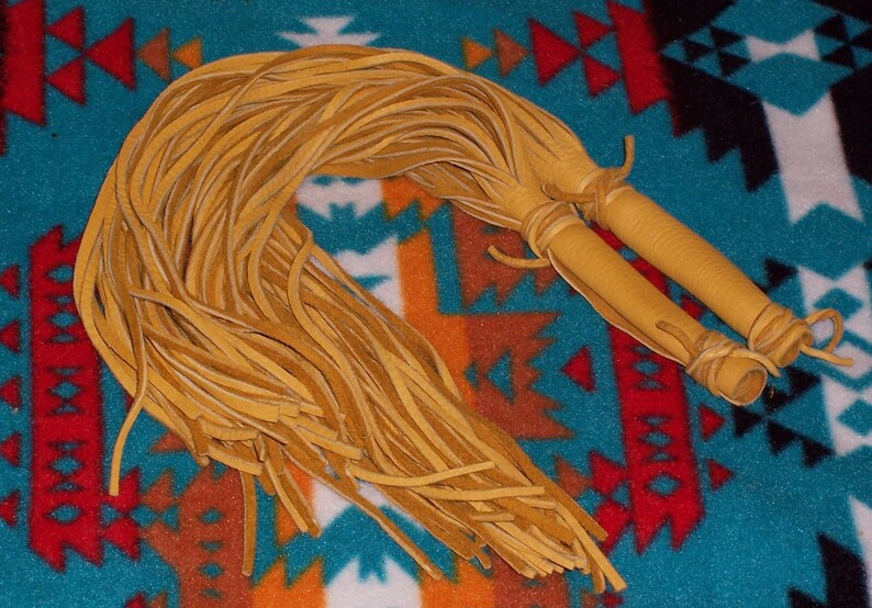 Native American Authentic Leather Hair Ties Etsy