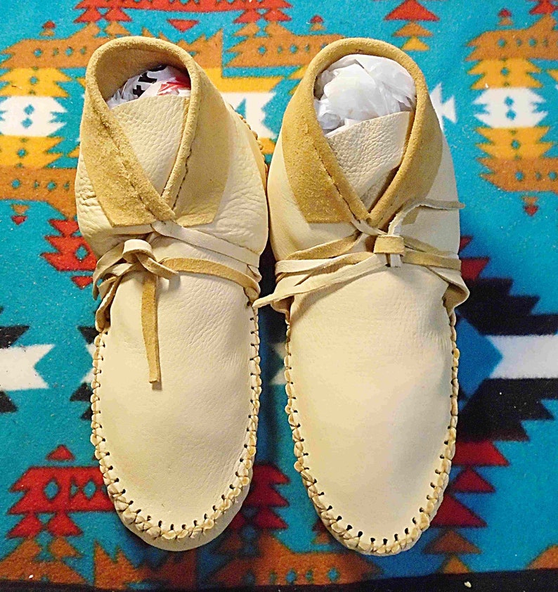 real deer skin moccasins