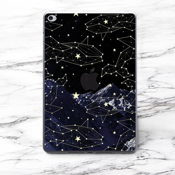 Stars iPad Pro 12.9 2018 Skin iPad Air 3 2019 Decal Astronomy iPad Mini 5 Decal Space iPad 10.5 Sticker Zodiac iPad 2 Vinyl Sticker US3262