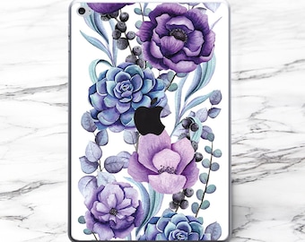 Floral iPad Mini 5 Skin iPad Air 3 2019 Skin iPad 6 Vinyl iPad 12.9 Pro 2018 Clear Sticker iPad 10.5 Skin Roses iPad Pro 9.7 Decal US3259