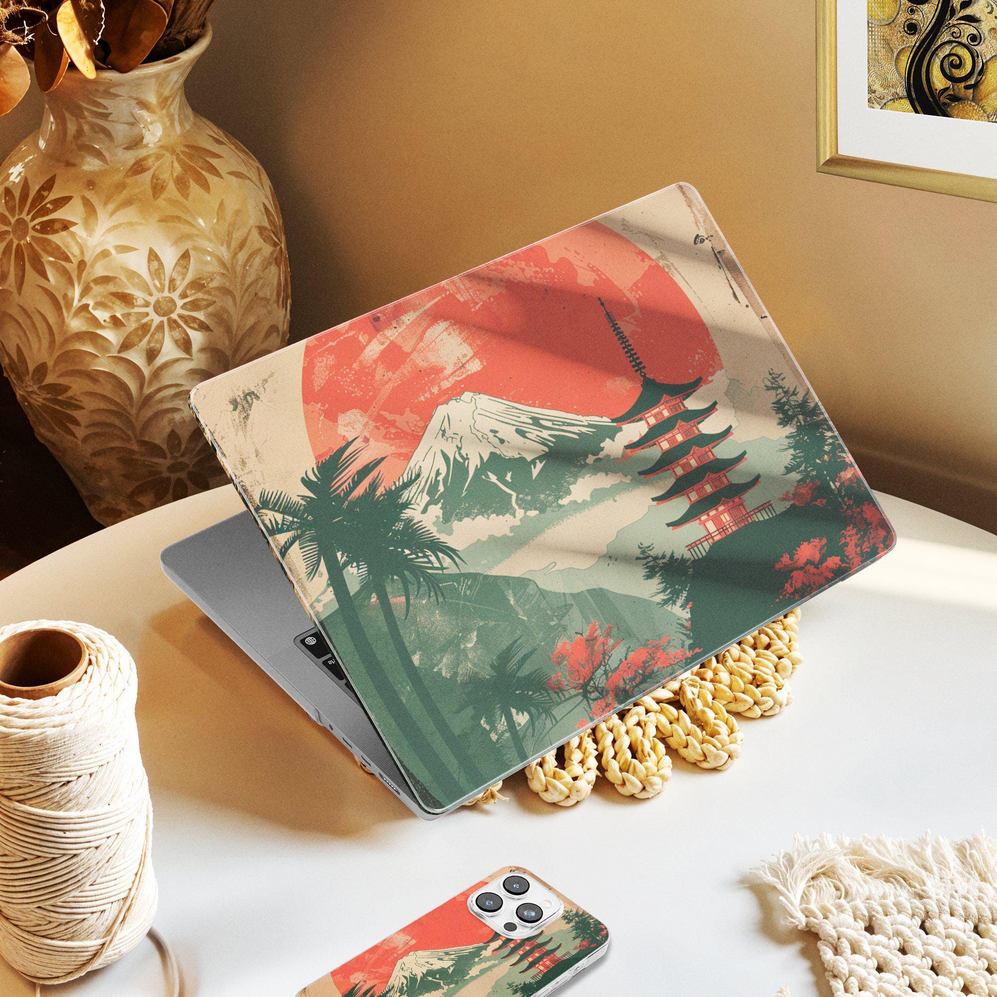 Japanese Art MacBook Pro Case, 16 Inch MacBook Pro Cover, 13