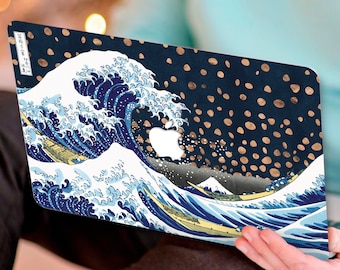 Wave Macbook Pro 16 Inch Case A1932 Macbook Air 13 Case 2018 Kanagawa Wave Mac Pro 13 Inch Case Polka Dot Macbook Pro 15 Case 2019 US3433