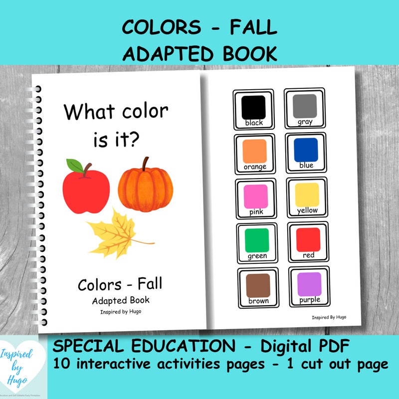 Autism Busy Book Digital - Etsy
