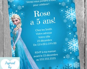 La Reine Des Neiges Etsy