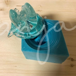 Daddy shark straw topper  mold
