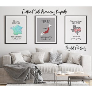 Digital Called to Serve Missionary Farewell Poster ~ Missionary Farewell orHomecoming Sign ~ Missionary Farewell Sign ~ Missionary Keepsake