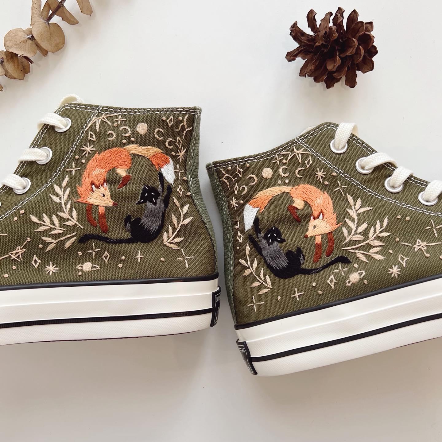 Yin Yang Sneakers - Etsy