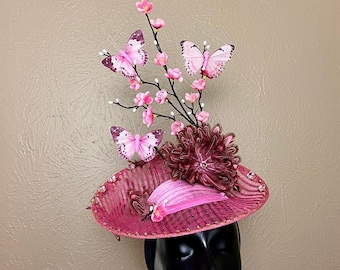 Pink Crown hat