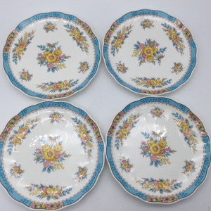 Mikasa Hospitality Bone China Set of 4 Dessert Plates/ Narumi Japan