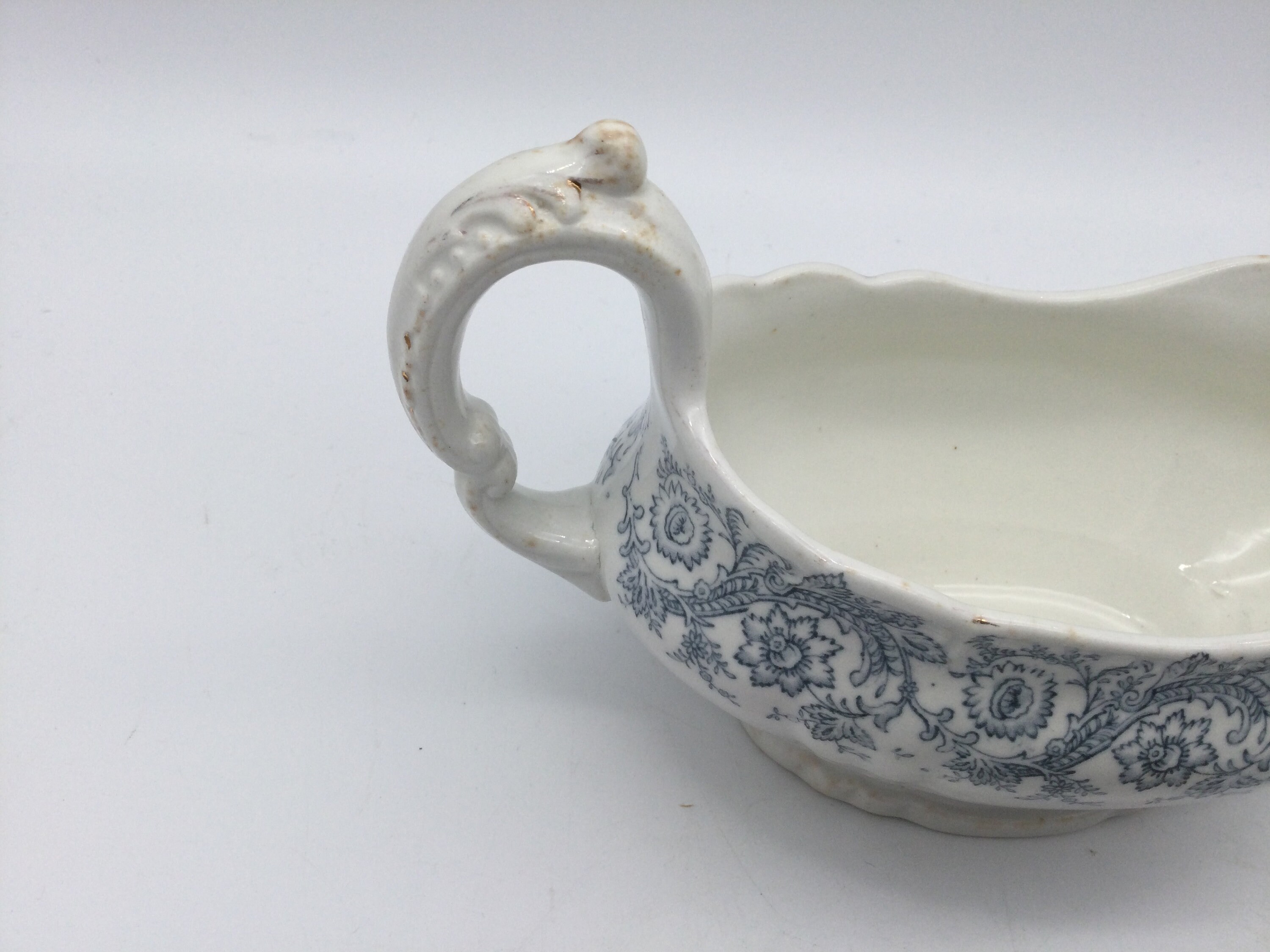 Antique John Maddock & Sons Gravy Boat/ Duchess / Blue Etsy