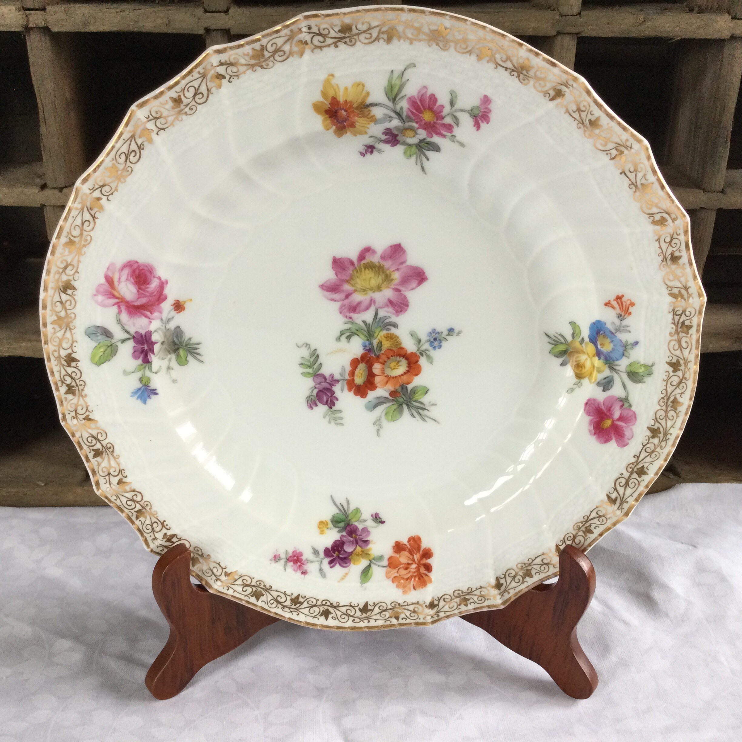 KPMプレート、 BERLINブラックライン ディナープレート KPM