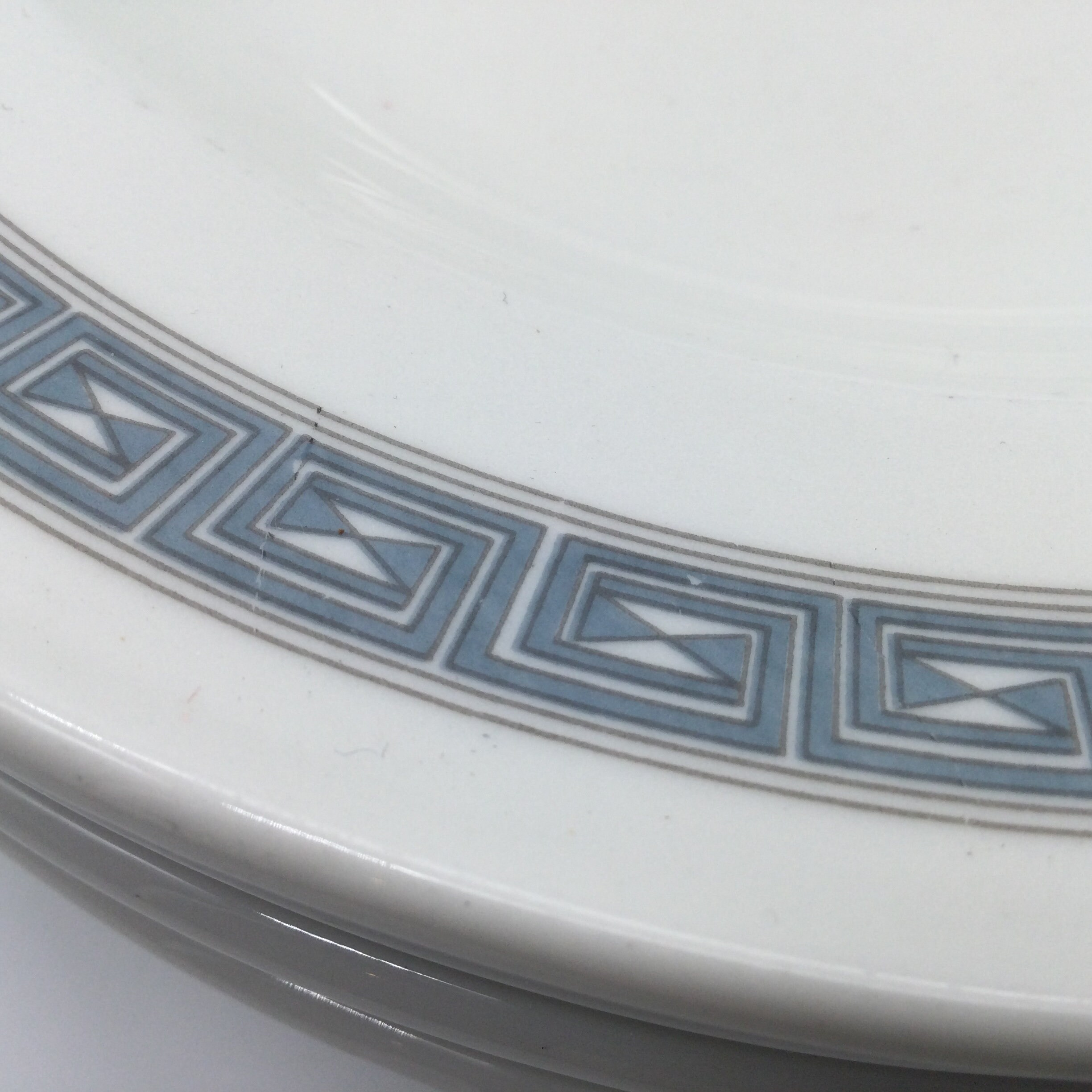 Vintage Mayer Restaurant China Set of 7 Rimmed Soup Bowls Etsy