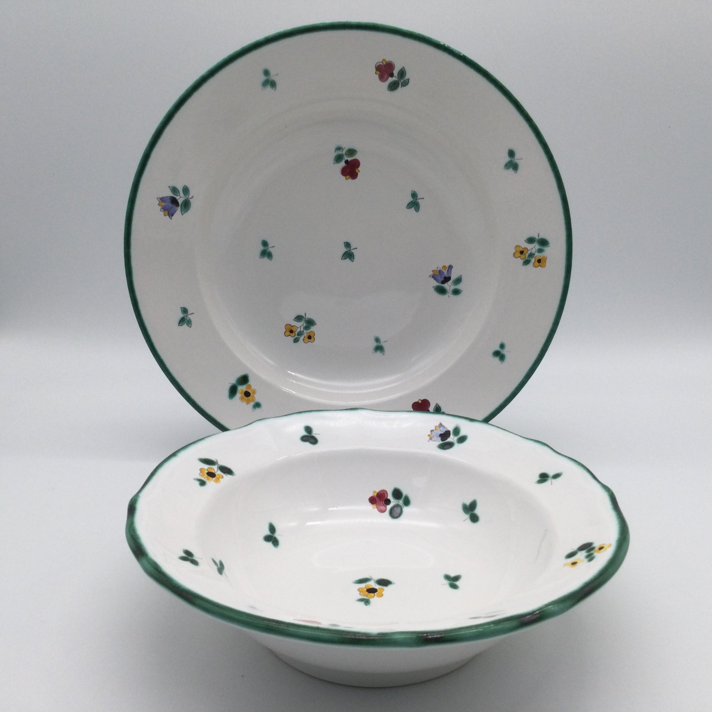 Vintage Gmundner Keramik Alpine Flowers Pattern / Austria / Choice