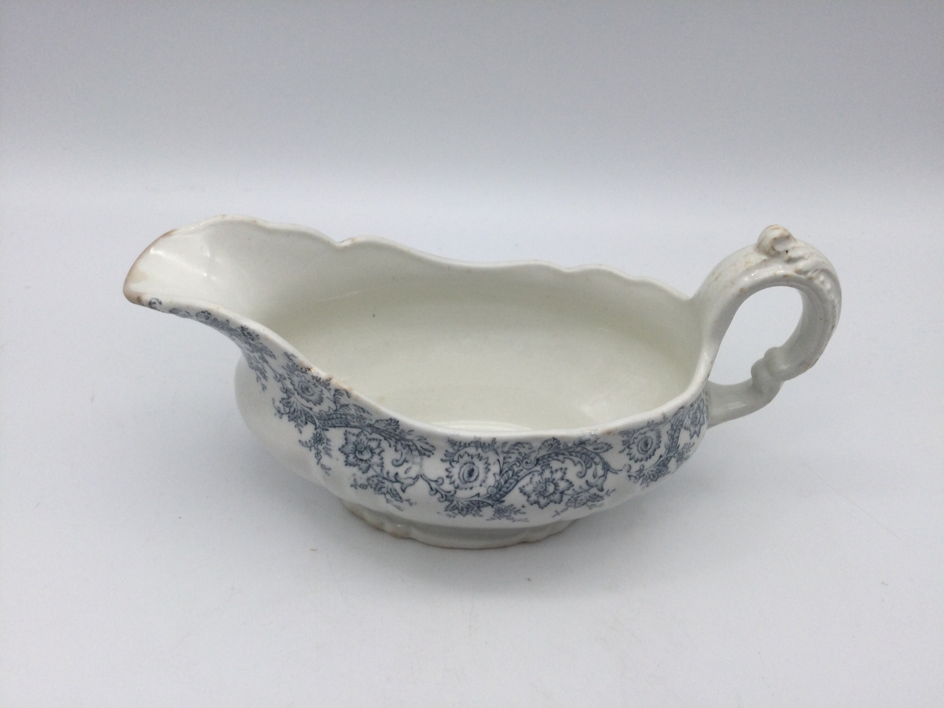 Antique John Maddock & Sons Gravy Boat/ Duchess / Blue Etsy