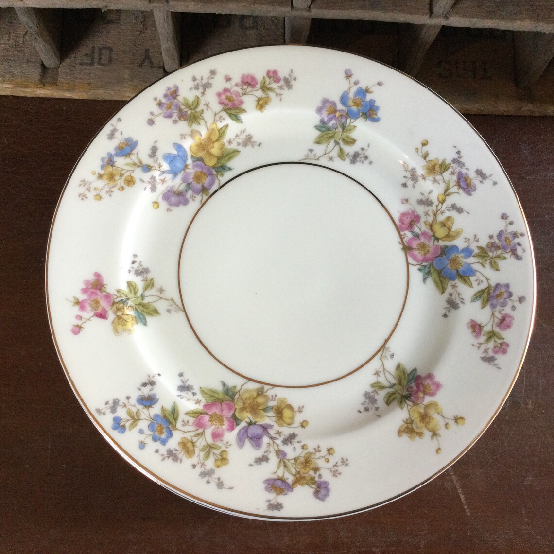 Vintage KPM Set of 7 Salad Plates / Royal Ivory / the Symphony Etsy