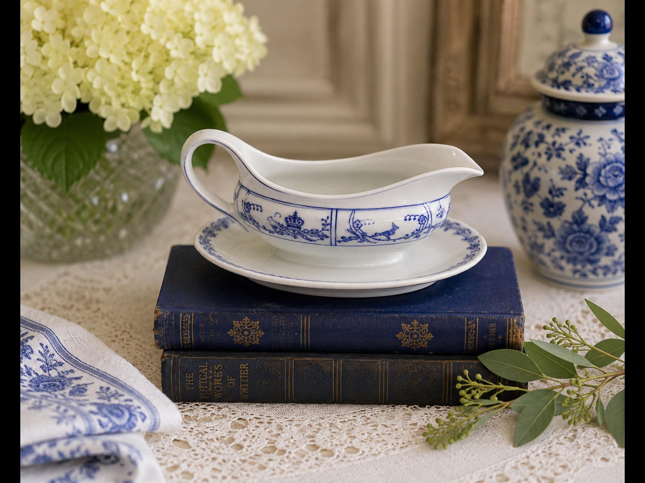 Blue Bird Gravy Boat - Etsy