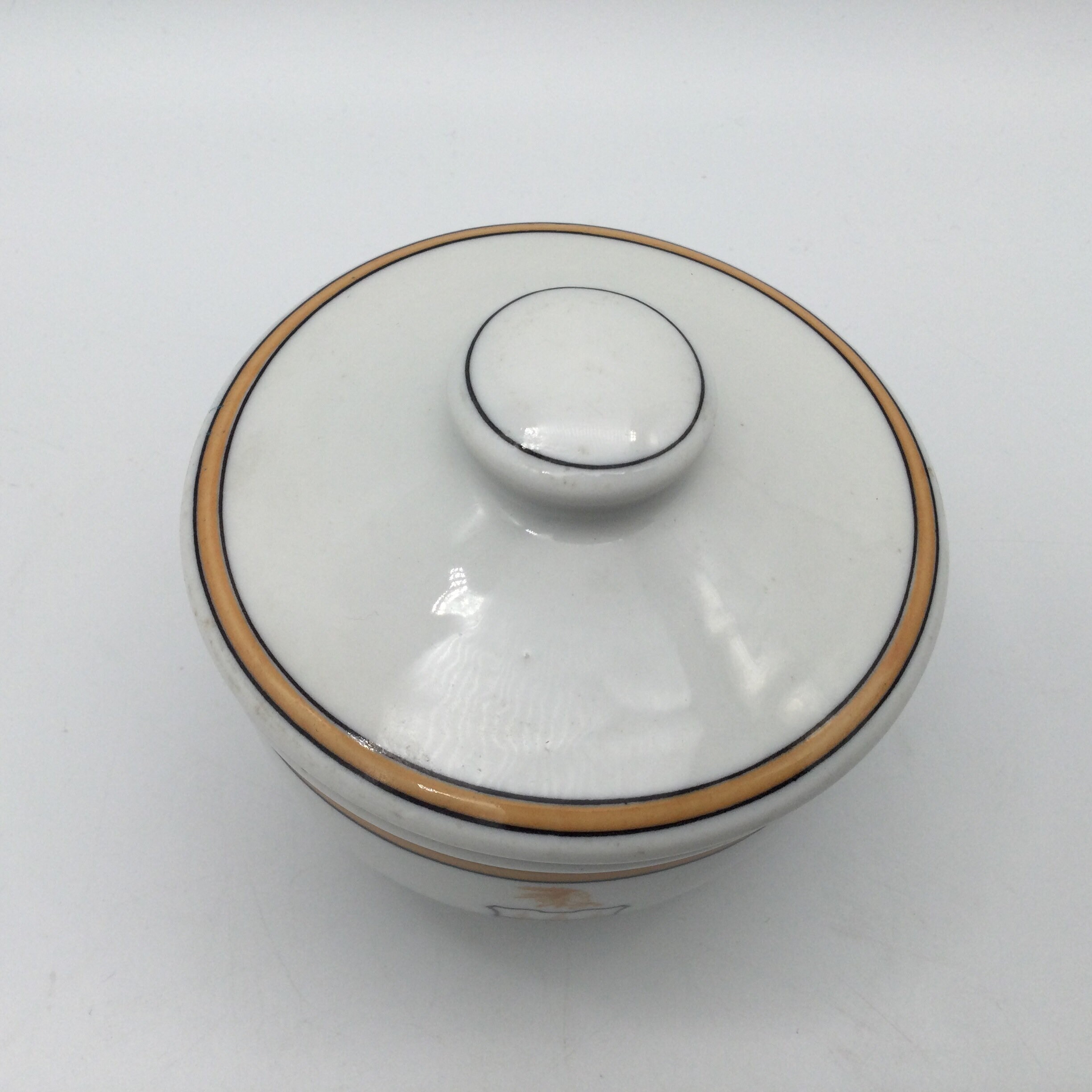 Vintage Syracuse Pottery Co. OPCO Lake Nagog Inn Covered Sugar Etsy